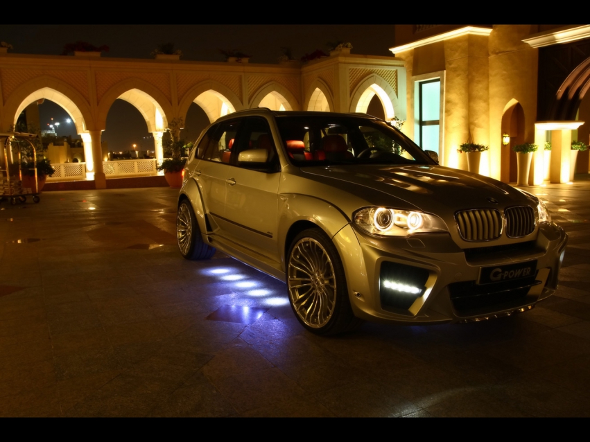 Авто обои BMW G-Power X5 Typhoon 2009