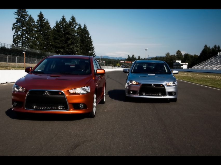 Авто обои Mitsubishi Mitsubishi Lancer RalliArt 2009