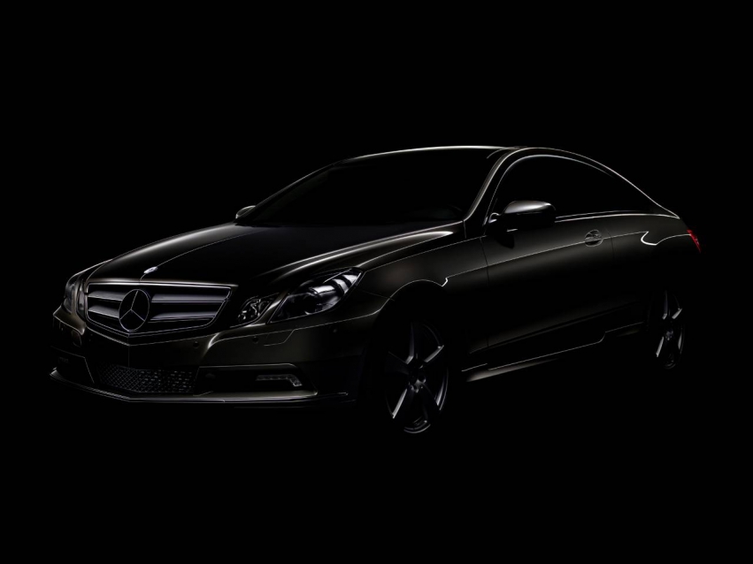 Авто обои Mercedes-Benz E-Class Coupe 2010