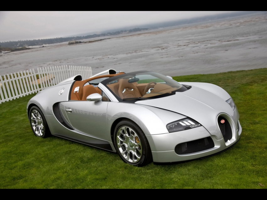 Авто обои Bugatti Bugatti Veyron 16.4 Grand Sport 2009