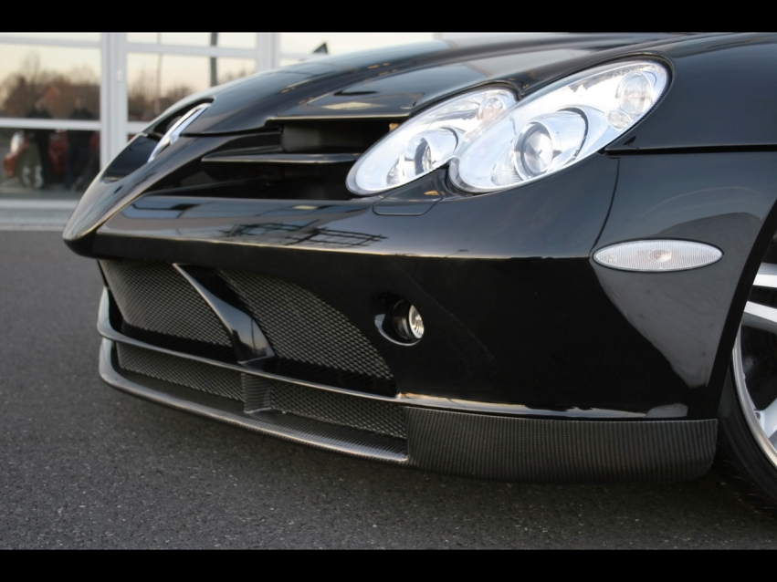 Авто обои Mercedes-Benz 2008 Brabus Mercedes-Benz SLR Roadster McLaren