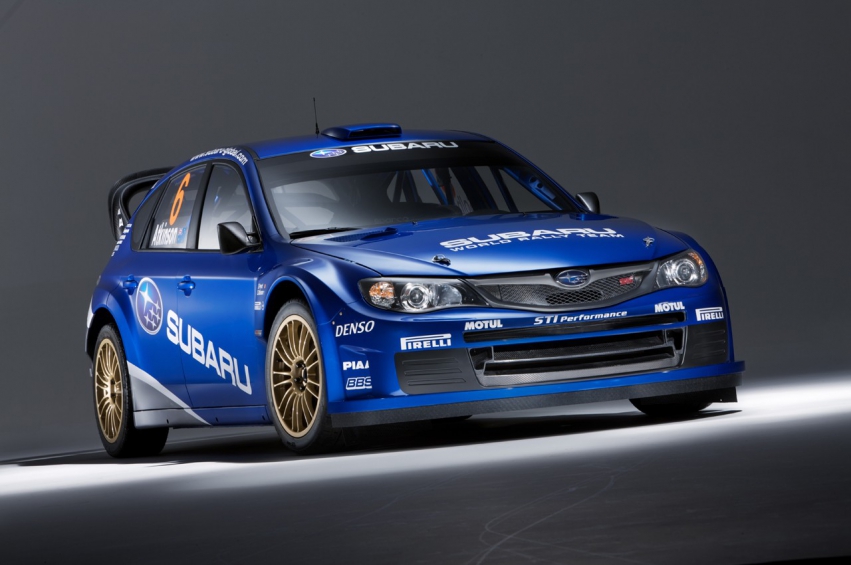 Авто обои Subaru Subaru Impreza WRC2008