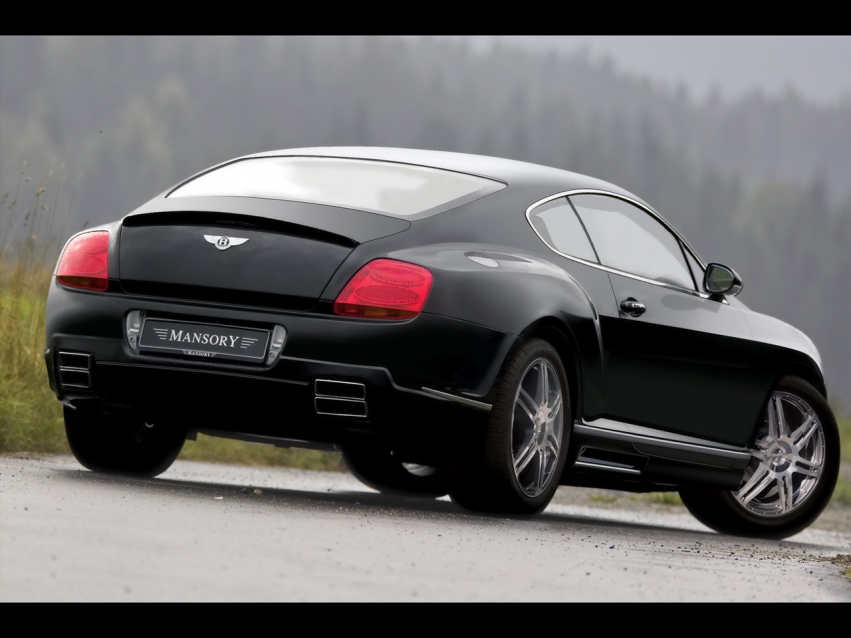 Авто обои Bentley 2008 Mansory Bentley Continental GT & GTC