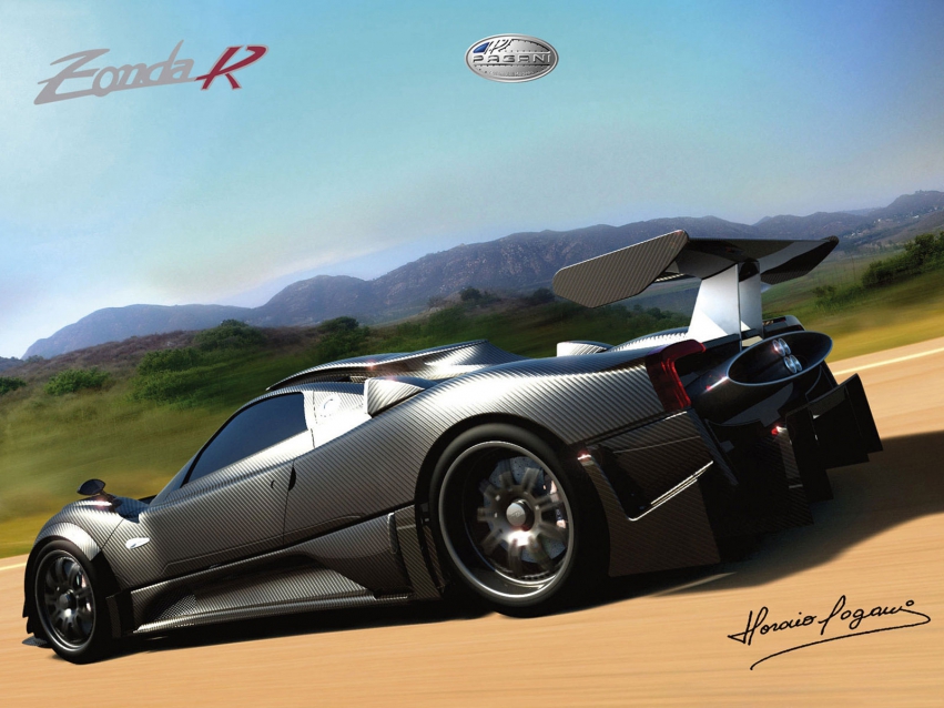 Авто обои Pagani 2008 Pagani Zonda R