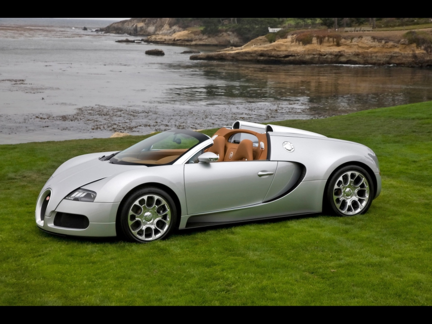 Авто обои Bugatti Bugatti Veyron 16.4 Grand Sport 2009