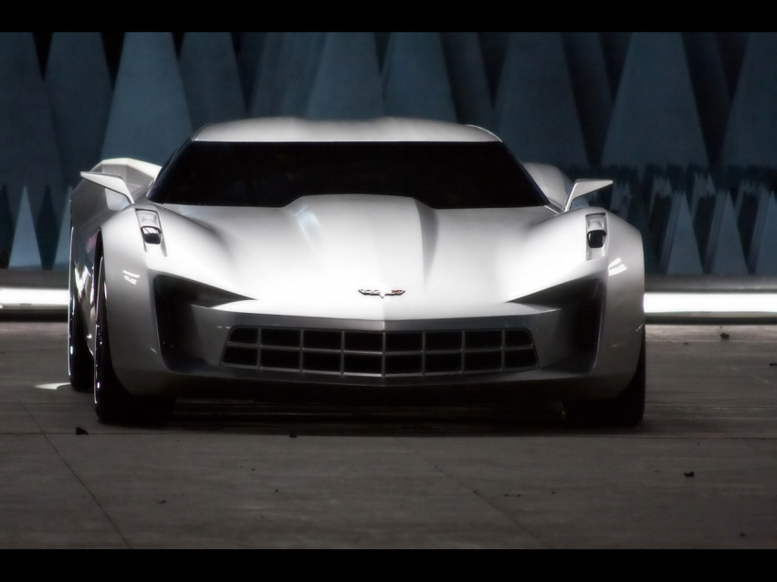 Авто обои Chevrolet Chevrolet Corvette Stingray Sideswipe Concept 2009