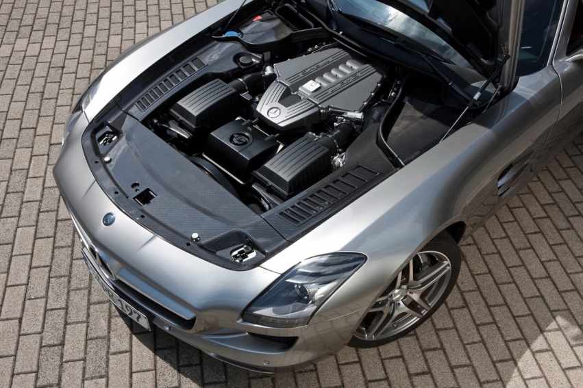 Авто обои Mercedes-Benz SLS AMG 2010