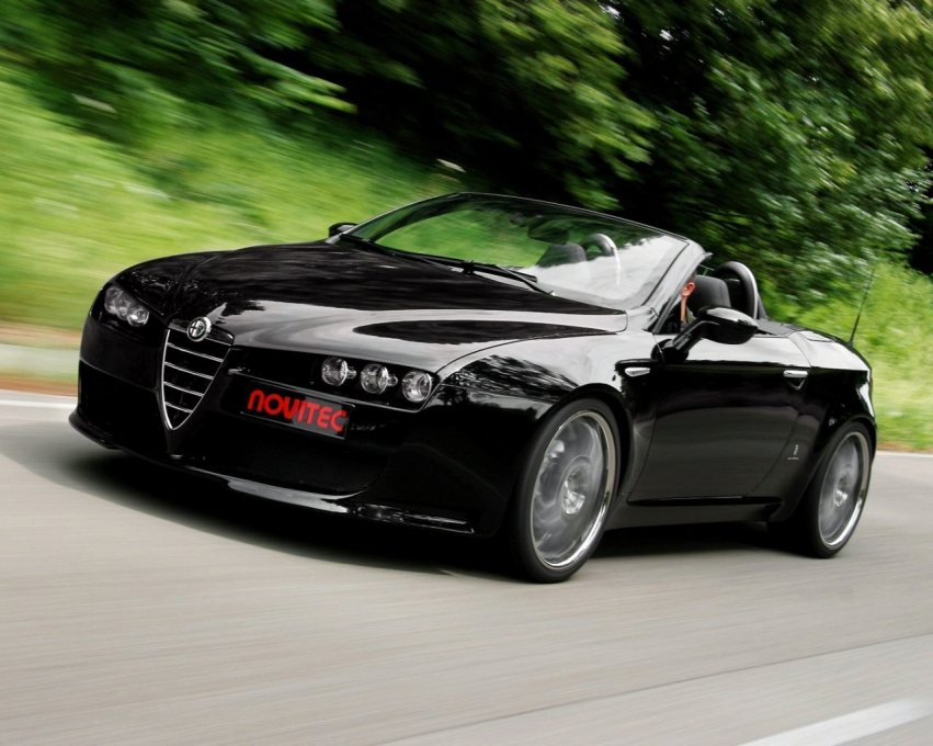 Авто обои Alfa Romeo Alfa Romeo Spider Novitec