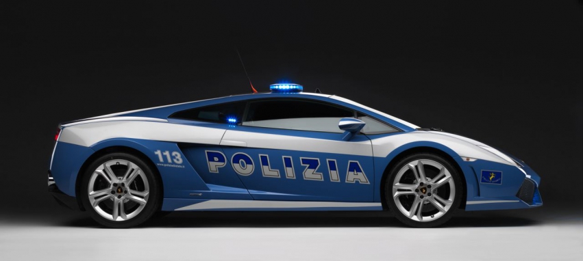 Авто обои Lamborghini Lamborghini Gallardo LP560-4 Polizia