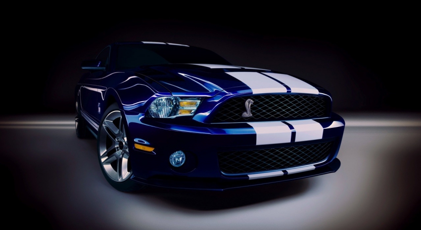 Авто обои Ford Ford Shelby GT500 Mustang 2010