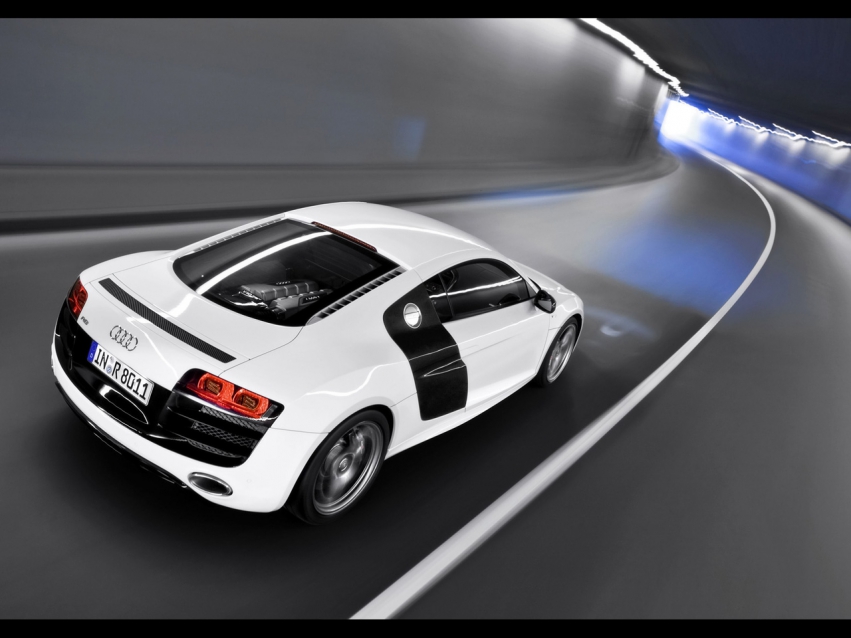 Авто обои Audi 2009 Audi R8 5.2 FSI quattro