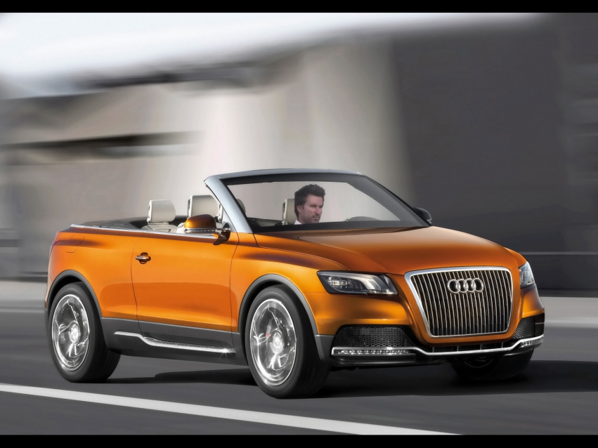 Авто обои Audi 2007 Audi Cross Cabriolet Quattro Concept