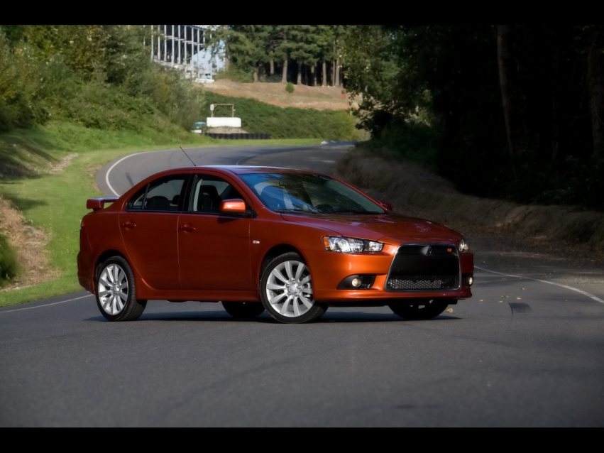 Авто обои Mitsubishi Mitsubishi Lancer RalliArt 2009