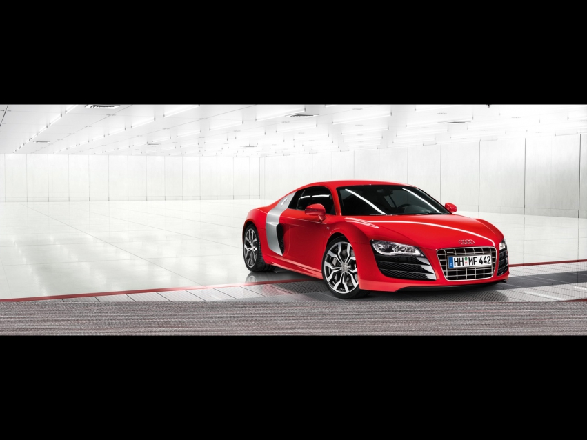 Авто обои Audi 2009 Audi R8 5.2 FSI quattro