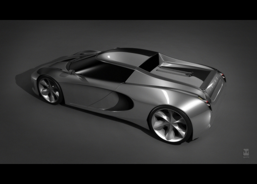 Авто обои Lotus Lotus Europa i6 Concept Design by Idries Noah 2010