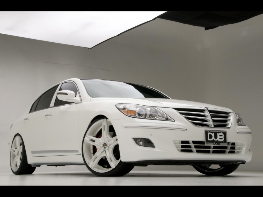 Авто обои Hyundai Hyundai DUB Magazine Genesis Sedan 2009