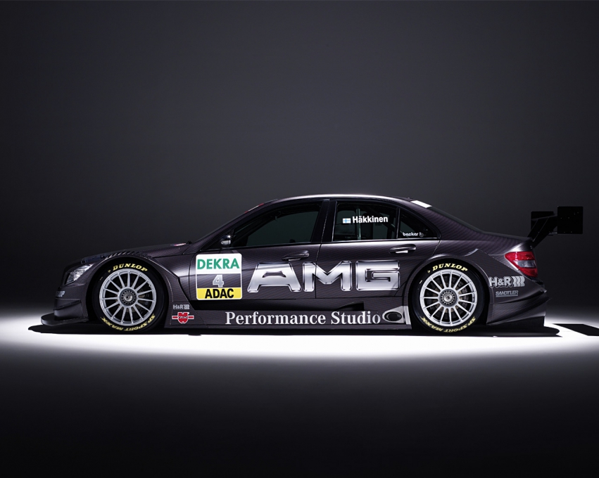 Авто обои Mercedes-Benz AMG Mercedes C Klasse DTM 2007