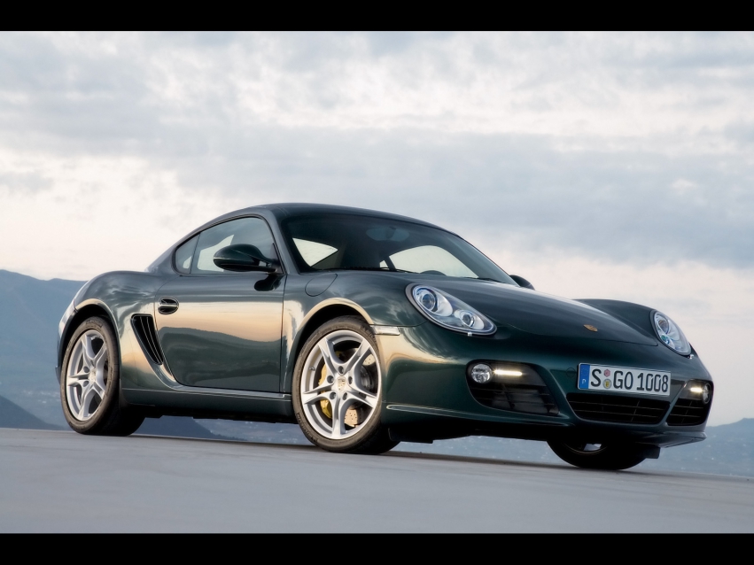 Авто обои Porsche Porsche Cayman S 2009