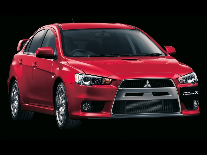 Авто обои Mitsubishi 2008 Mitsubishi Lancer Evolution X