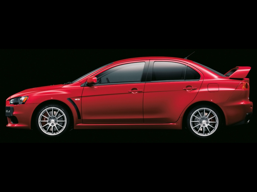 Авто обои Mitsubishi 2008 Mitsubishi Lancer Evolution X