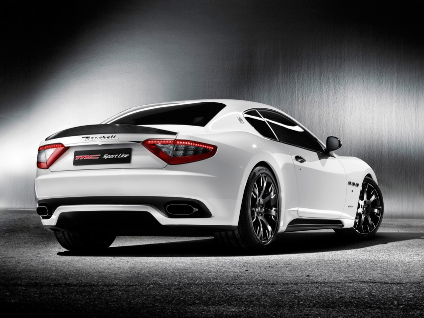 Авто обои Maserati Maserati GranTurismo S MC Sport Line 2009