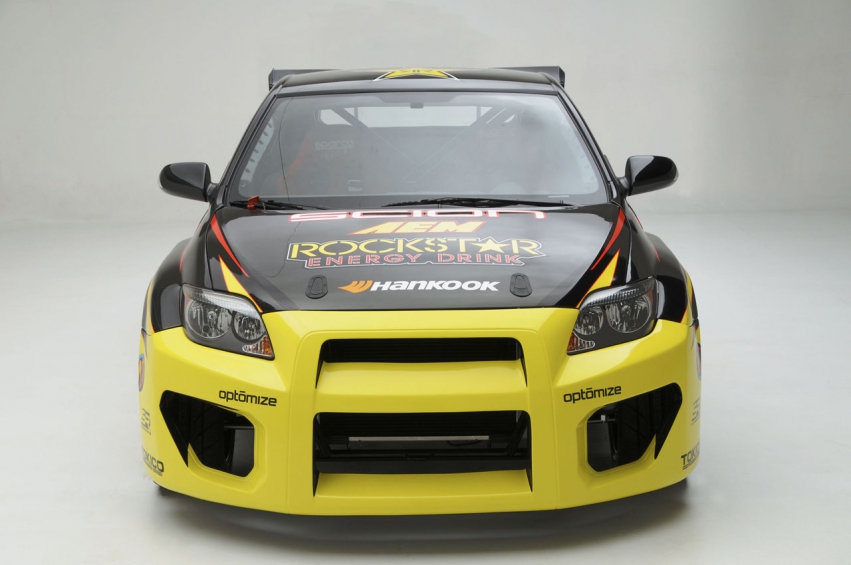 Авто обои Scion Formula D AEM/Rockstar tC 2009