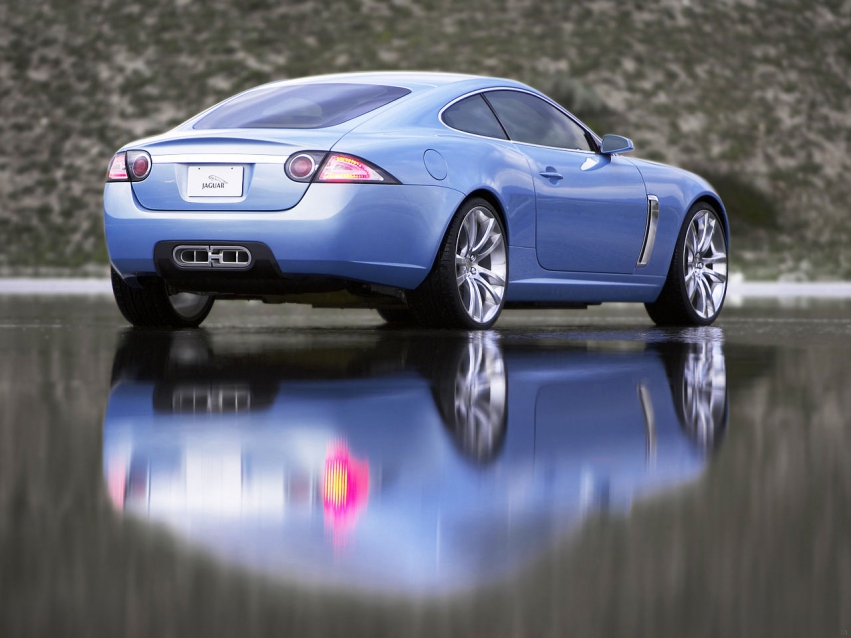 Авто обои Jaguar Jaguar Advanced Lightweight Coupe Concept (2005) 