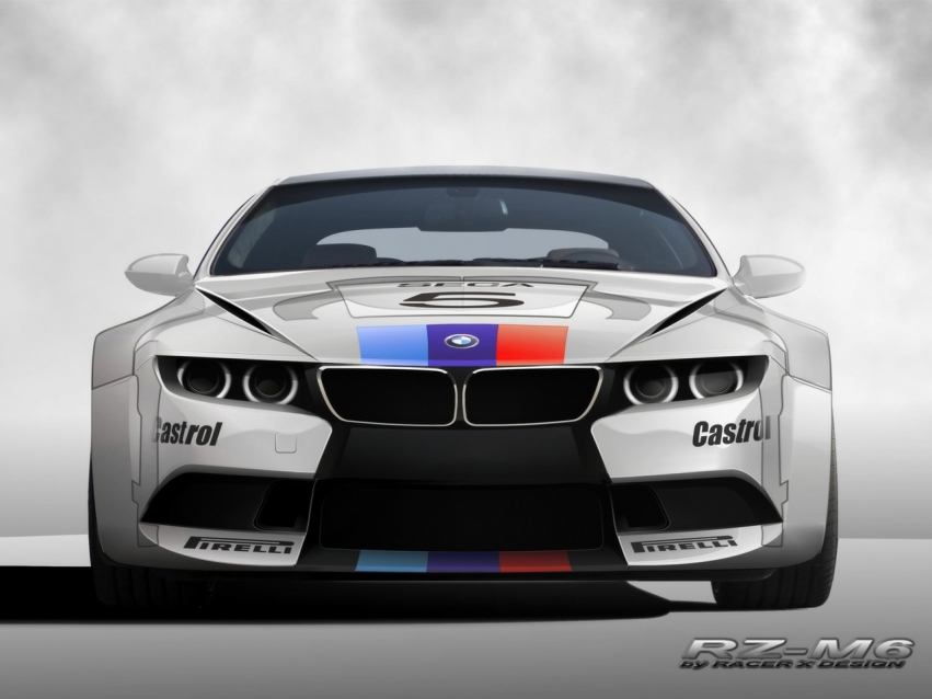 Авто обои BMW BMW RZ-M6 by Racer X Design 2009