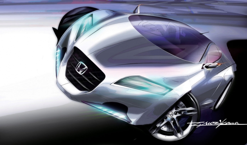 Авто обои Honda Honda CR-Z Concept