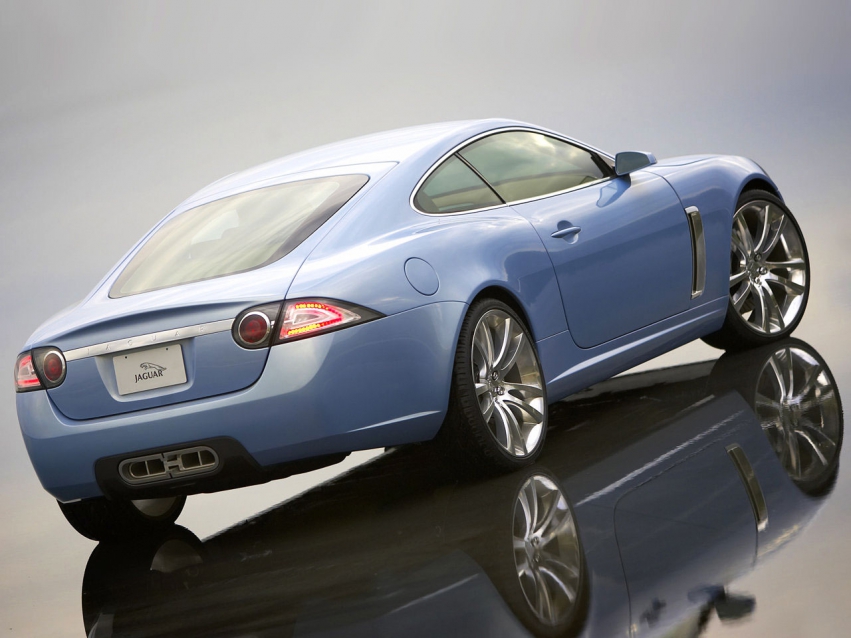 Авто обои Jaguar Jaguar Advanced Lightweight Coupe Concept (2005) 