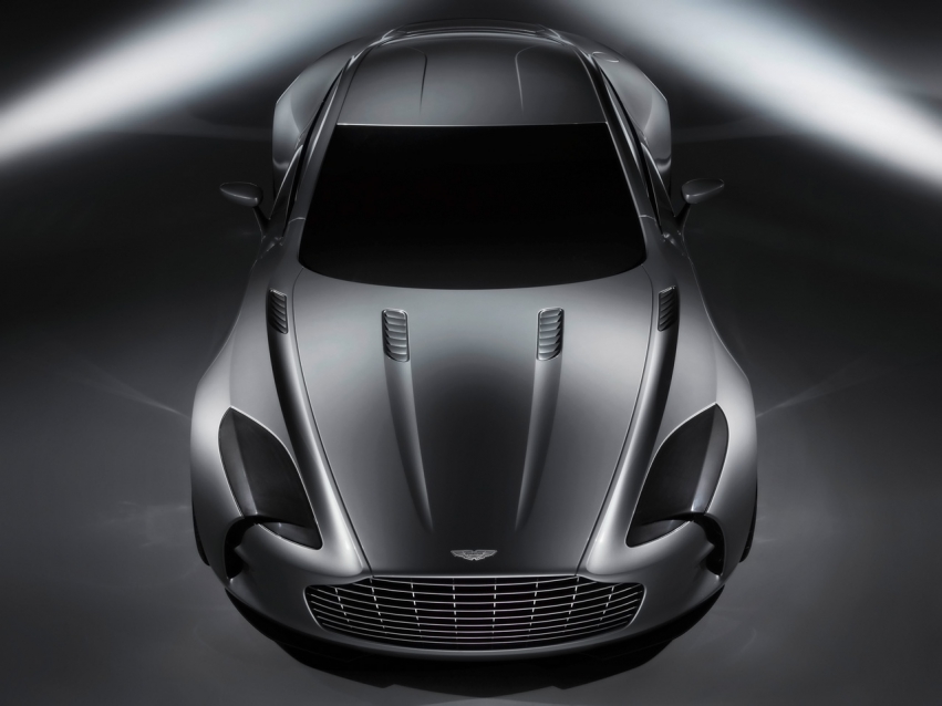 Авто обои Aston Martin  Aston Martin One-77 Leakage