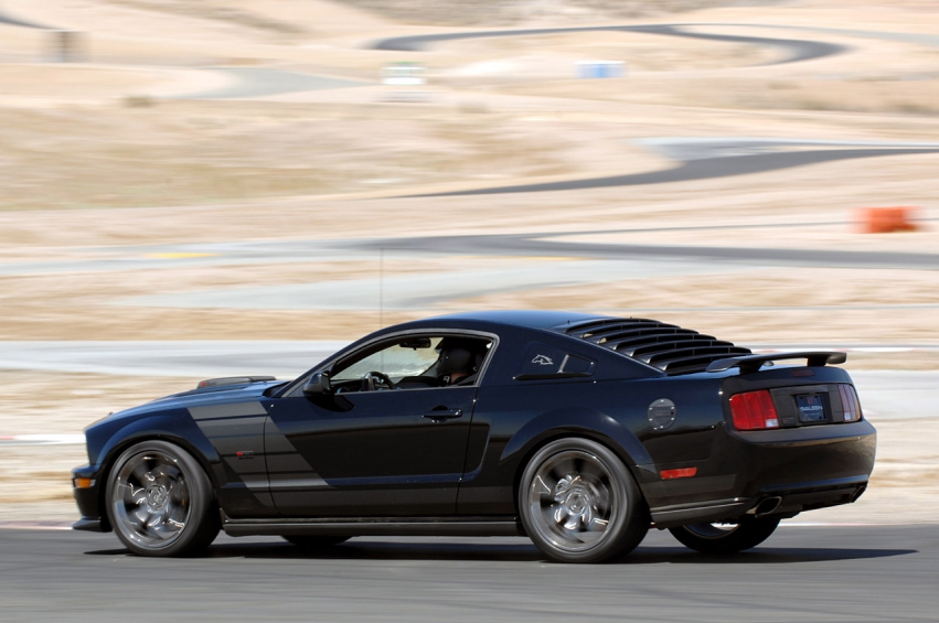 Авто обои Ford Saleen Dark Horse Mustang 2009