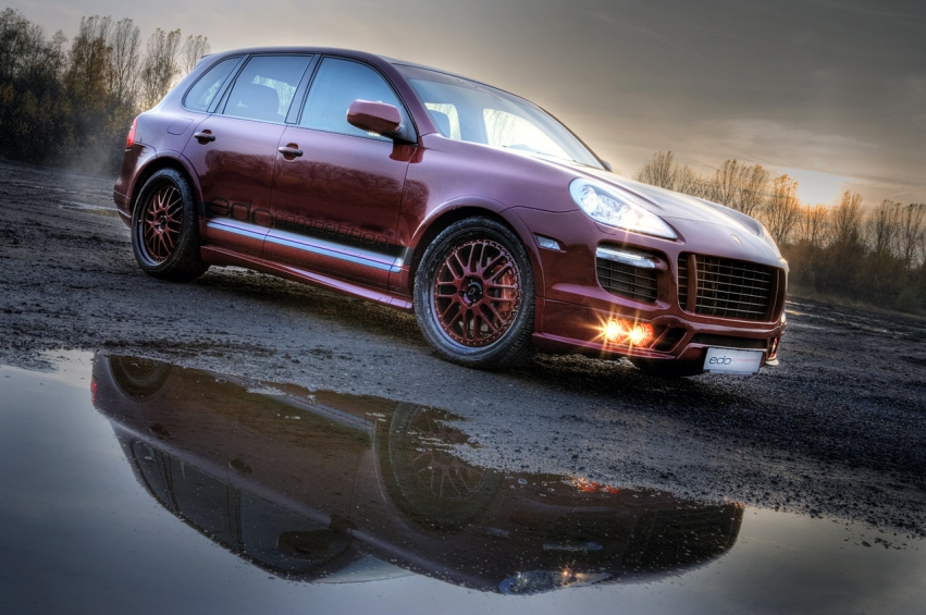 Авто обои Porsche Edo Competition Porsche Cayenne GTS