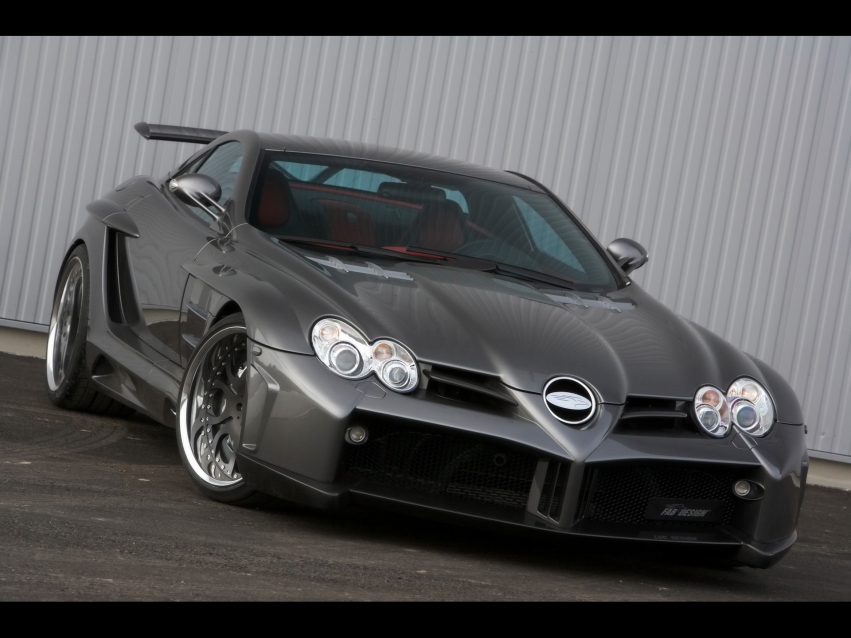 Авто обои Mercedes-Benz FAB Design SLR Desire