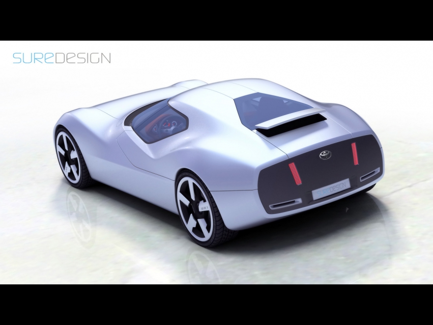 Авто обои Toyota 2007 Toyota 2000 SR Concept by SURE Design