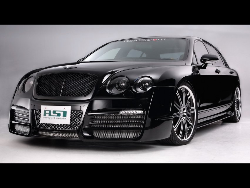 Авто обои Bentley ASI Bentley Continental Flying Spur 2009