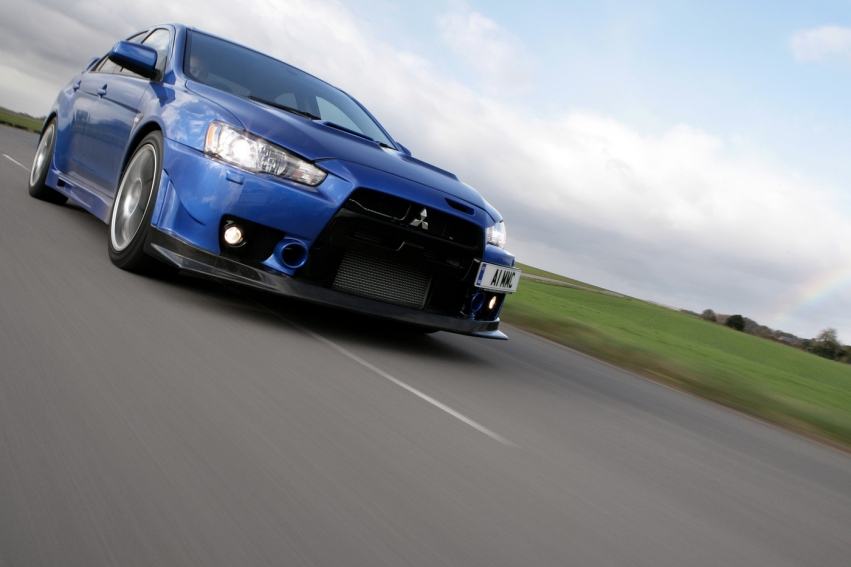 Авто обои Mitsubishi Lancer EVO X FQ-400