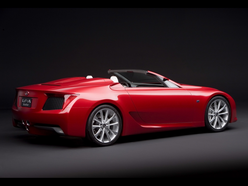 Авто обои Lexus 2008 Lexus LF-A Roadster Concept