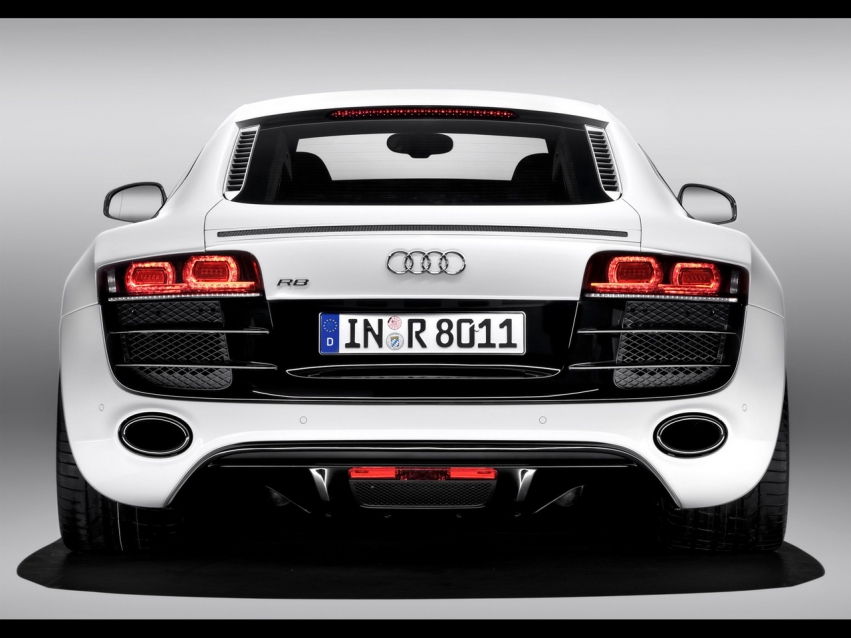 Авто обои Audi 2009 Audi R8 5.2 FSI quattro