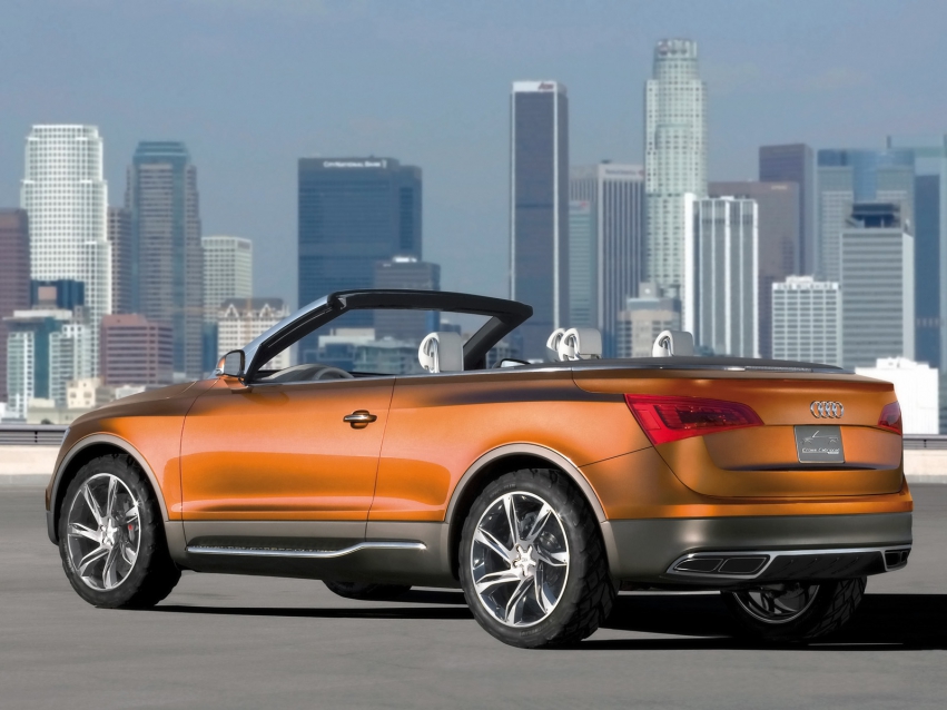 Авто обои Audi 2007 Audi Cross Cabriolet Quattro Concept