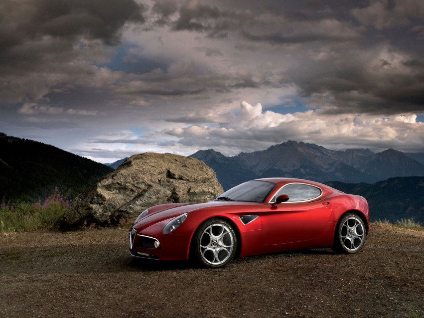 Авто обои Alfa Romeo Alfa Romeo 8c Competizione