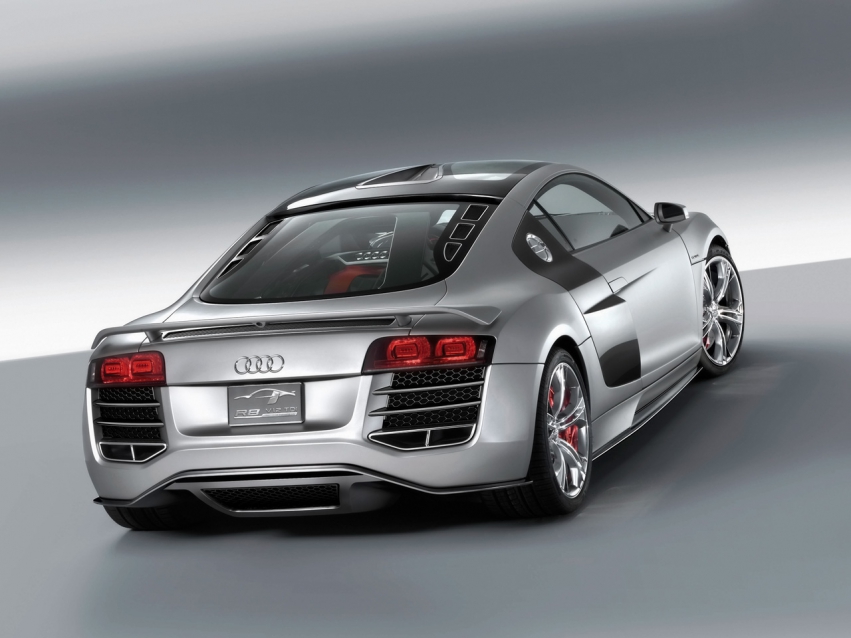 Авто обои Audi 2008 Audi R8 V12 TDI