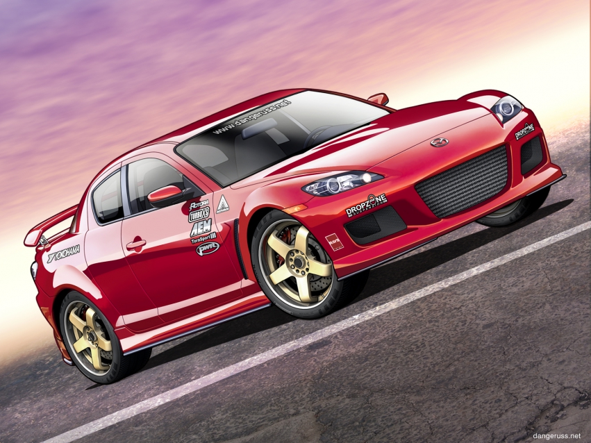 Авто обои Mazda RX8