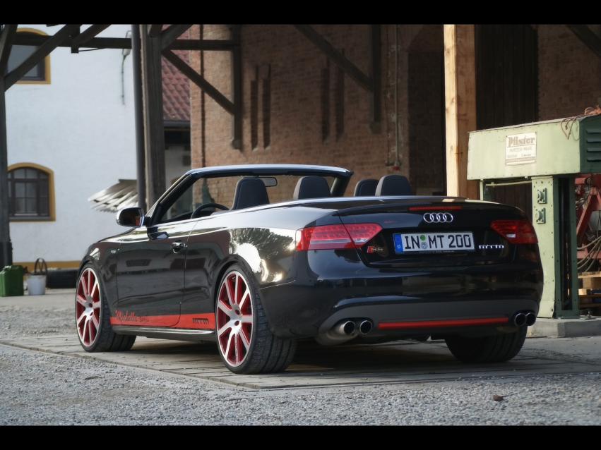 Авто обои Audi MTM S5 Cabrio Michelle Edition