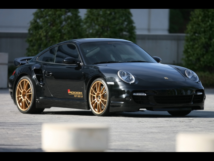 Авто обои Porsche Roock Porsche 911 Turbo RST 600 LM 2009