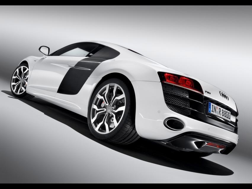 Авто обои Audi 2009 Audi R8 5.2 FSI quattro