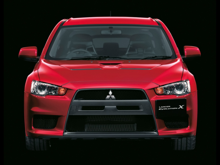 Авто обои Mitsubishi 2008 Mitsubishi Lancer Evolution X