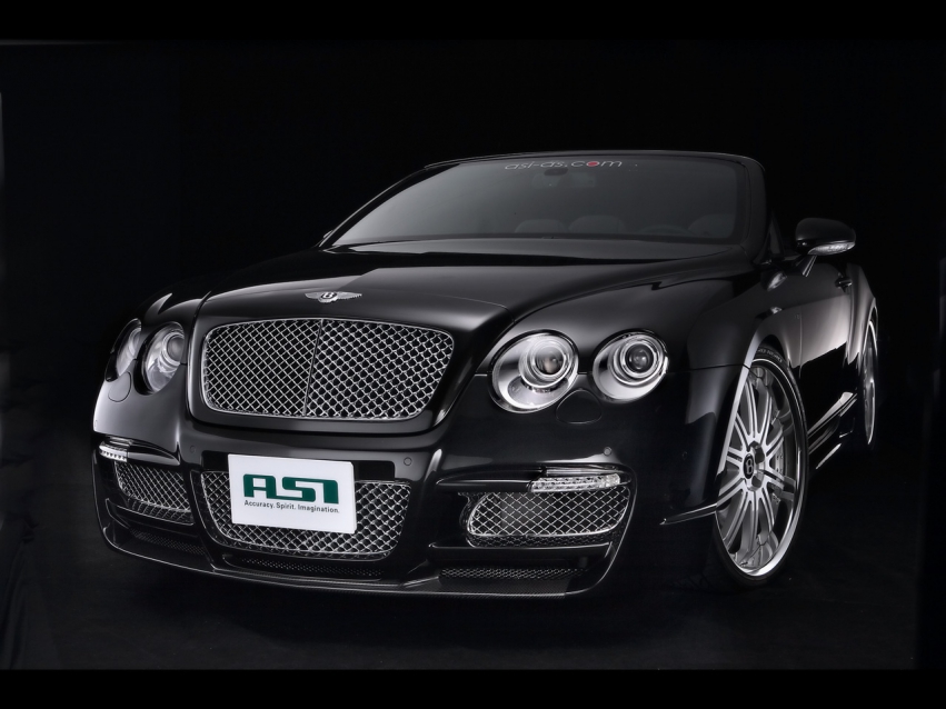 Авто обои Bentley ASI Bentley Continental GTC 2009