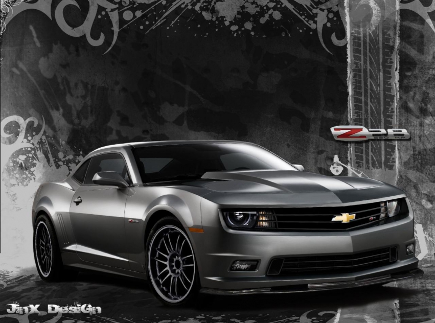 Авто обои Chevrolet Z28 Renderings