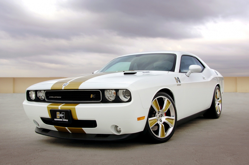 Авто обои Dodge Hurst Hemi Dodge Challenger 2009